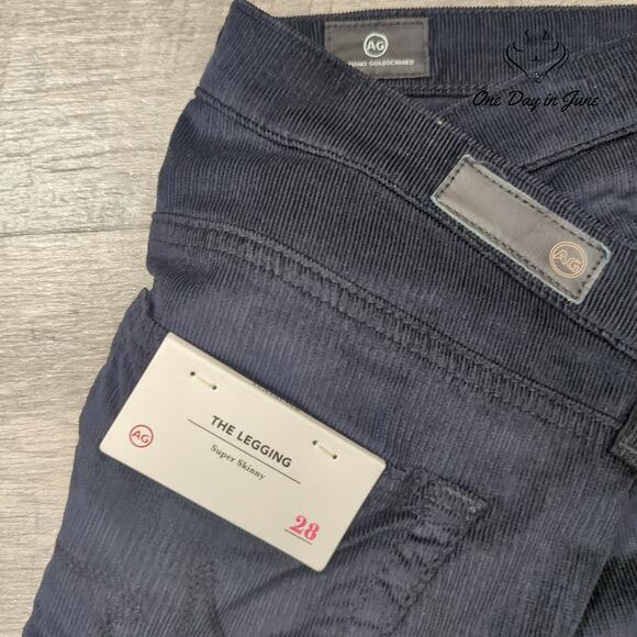 Adriano Goldschmied The Legging Super Skinny Corduroy Size 28 (6) - Picture 2 of 6